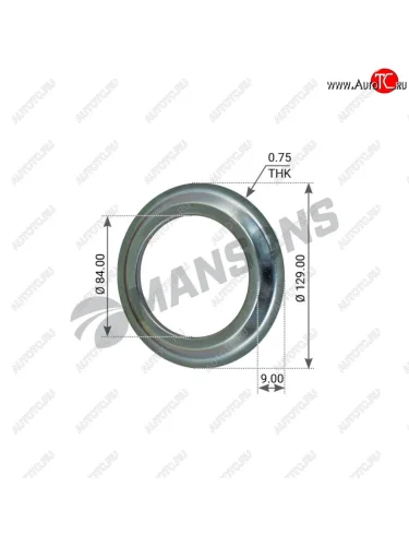 Кольцо BPW (ECO) маслоотражающее ступицы (6.5-9т) MANSONS MANSONS 300.011