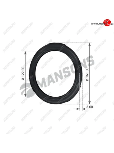 Сальник BPW (ECO Plus) ступицы (8-9т) полиамид MANSONS MANSONS 300.168