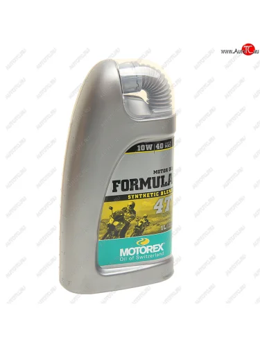 Масло моторное для 4-х тактных двигателей Formula 4T 10W40 синт.1л MOTOREX MOTOREX 301602 MOTOREX 301602