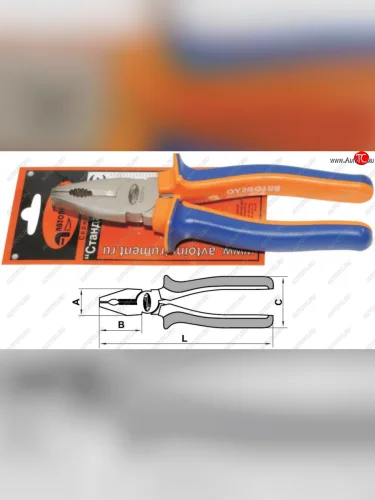 Пассатижи 180мм АВТОДЕЛО АВТОДЕЛО 30218