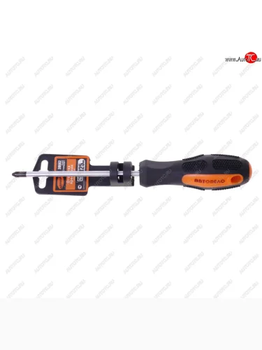 Отвертка крестовая PH 2.0х125мм (сталь CrV) с держателем АВТОДЕЛО АВТОДЕЛО 30662