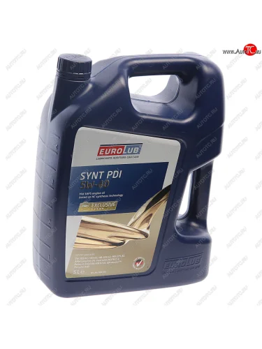 Масло моторное SYNT PDI SNCF 5W40 синт.5л EUROLUB EUROLUB 308005