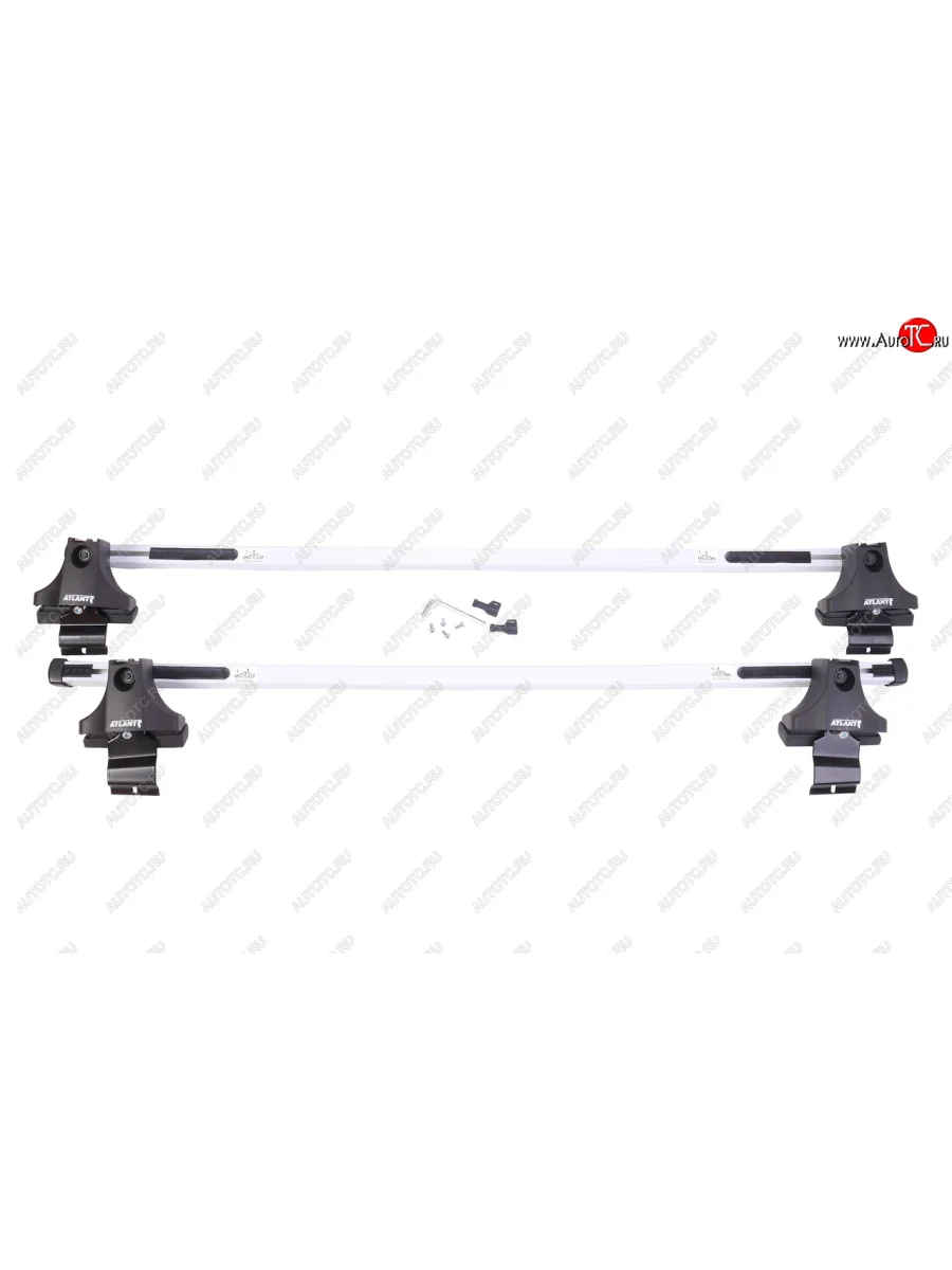 Багажник NISSAN Qashqai прямоугольный алюминий комплект АТЛАНТ АТЛАНТ 30.8445  в Самаре Самарской области