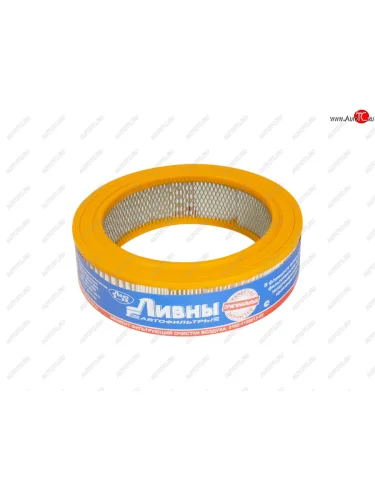 Элемент фильтрующий ГАЗ-2410,3102,3302 воздушный под карбюратор Ливны ЛИВНЫ 3102-1109013-02