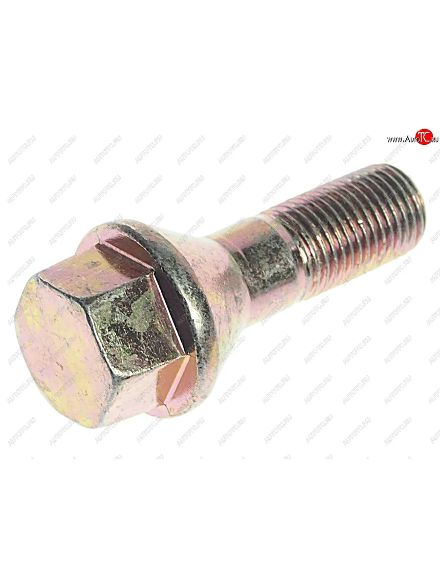 Болт колеса М12х1.25х28 ГАЗ-3110 конус под ключ 17мм NO NAME 3110-3101040 не использовать  в Самаре Самарской области