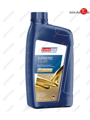 Масло моторное SUPERTEC SN 5W20 синт.1л EUROLUB EUROLUB 314001
