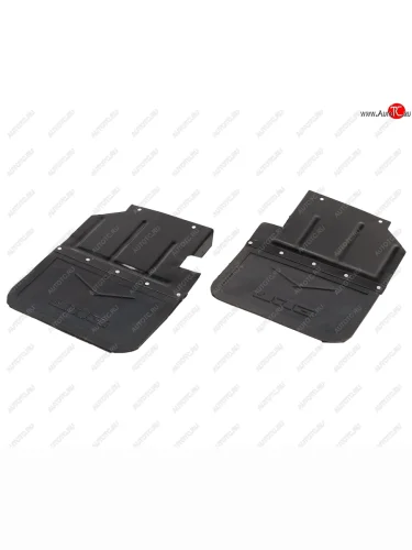 Брызговик УАЗ-469 колеса передний с кронштейнами в сборе 2шт. комплект АККОМ АККОМ 31512-110112223