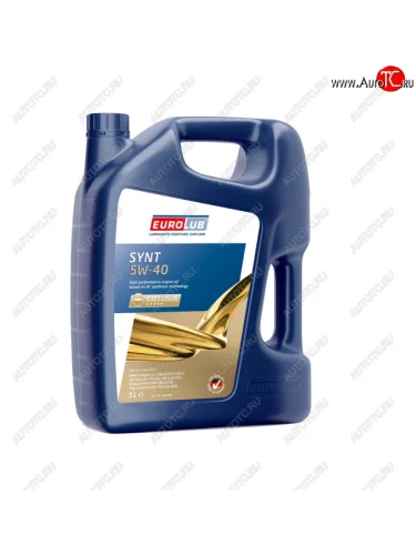 Масло моторное SYNT SNCF 5W40 синт.5л EUROLUB EUROLUB 316005