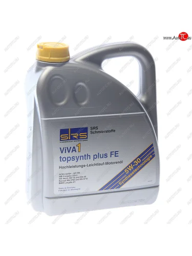Масло моторное VIVA 1 TOPSYNTH Plus FE 5W30 синт.4л SRS SRS 32917