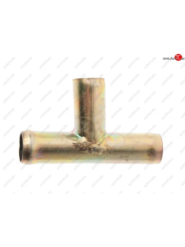 Соединитель для шлангов тройной d=18 отопителя металлический НО NO NAME 3302-8101201м*