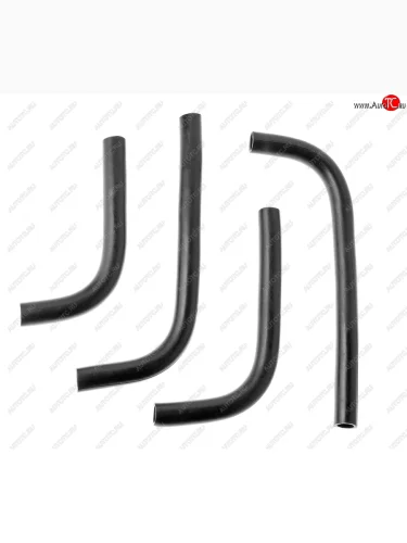 Патрубок ГАЗ-3302 отопителя комплект 4шт. NO NAME 3302-8120032343660