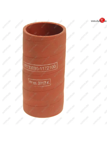 Патрубок ГАЗ-33096 интеркулера дв.CUMMINS ISF 3.8 (L=160мм,d=70) (ОАО ГАЗ) ГАЗ 33096-1172100