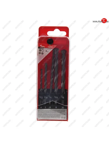 Набор сверл по бетону 4.0-10.0мм (5шт.) КУРС КУРС 34580