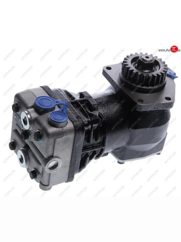 Компрессор КАМАЗ (1 цилиндровый) жид. охлаж. 380лмин. НО (с 2011г.) MEGAPOWER MEGAPOWER 350-27-021