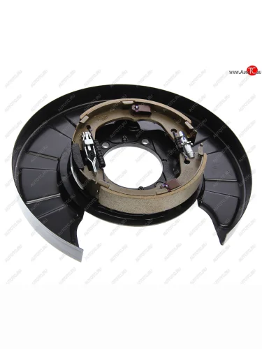 Щит тормоза JAC T6 задний правый (с колодками) OE JAC 3504040p3031