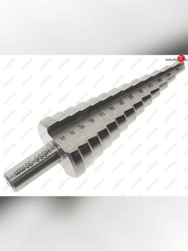 Сверло ступенчатое 6.0-30.0мм 13 ступеней КУРС КУРС 36403