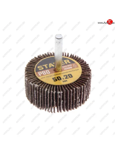 Круг лепестковый радиальный 50х20мм Р80 STAYER STAYER 36607-080