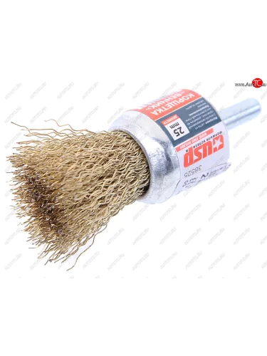 Кордщетка для дрели кисть 25мм витая латунь USP USP 38525