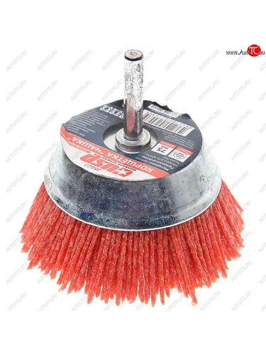 Кордщетка для дрели чашка 75мм нейлоновая USP USP 38627