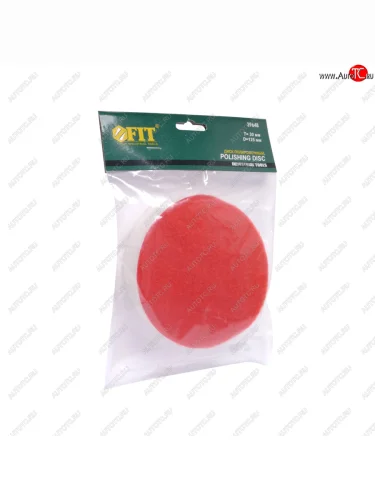 Круг полировочный 125х30мм поролон на липучке FIT FIT 39648