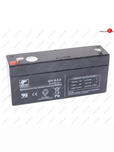 Аккумулятор BANNER GIV 3.2Ач BANNER 3ст3,2 giv 06-3,2