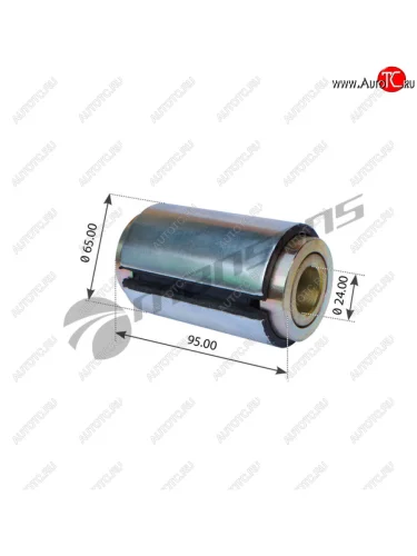 Сайлентблок MAN TGA рессоры переднейзадней (24х65х95) MANSONS MANSONS 400.524