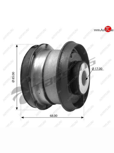 Сайлентблок MAN кабины (16.5х84.5) MANSONS MANSONS 400.529