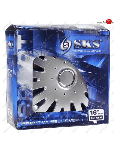 Колпак колеса R-16 серый комплект 4шт. NO NAME 403 r-16 NO NAME 403 r-16