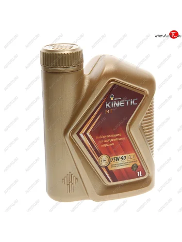 Масло трансмиссионное KINETIC MT GL-4 75W90 псинт.1л РОСНЕФТЬ РОСНЕФТЬ 40817932