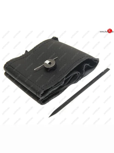 Оплетка руля и спиц ЛАДА Vesta (15-), X-Ray (16-) черная АВТОБРА АВТОБРА 4130