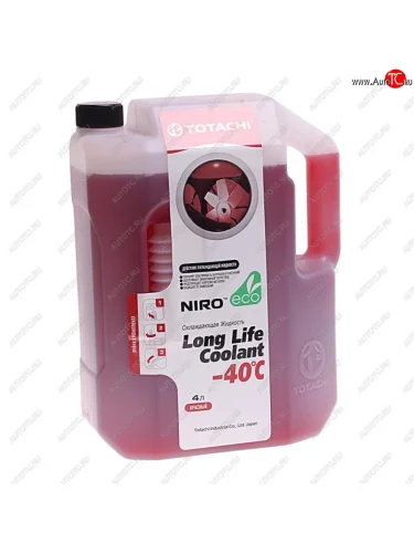 Антифриз красный -40C 4л SUPER LLC NIRO TOTACHI TOTACHI 41804