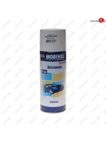 Краска 040 белая супер аэрозоль 520мл Helios MOBIHEL MOBIHEL 41948302а