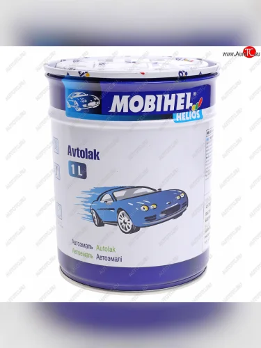 Краска 132 вишня металлик 1л Helios MOBIHEL MOBIHEL 41977602