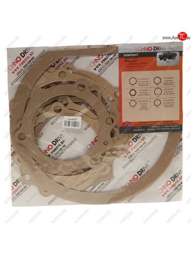 Ремкомплект УРАЛ редуктора переднегозаднегосреднего картонные прокладки (6 наим.) (АО АЗ УРАЛ) УРАЛ АЗ АО 4320-2402001 (375-2402001) рк