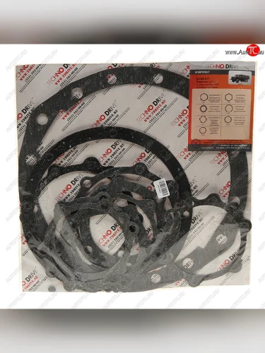 Ремкомплект УРАЛ редуктора переднегозаднегосреднего паронитовые прокладки (7 наим.) (АО АЗ УРАЛ) УРАЛ АЗ АО 4320-2402001 рк 15 отв.