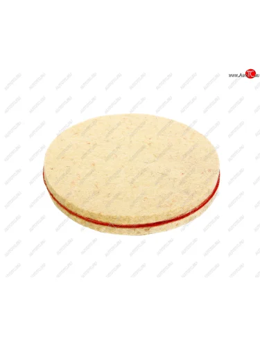 Круг полировочный 125х10мм войлок самоклеющийся 2шт. АВТОДЕЛО АВТОДЕЛО 440062