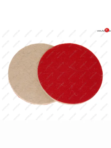 Круг полировочный 125х6мм войлок самоклеющийся 2шт. АВТОДЕЛО АВТОДЕЛО 440064