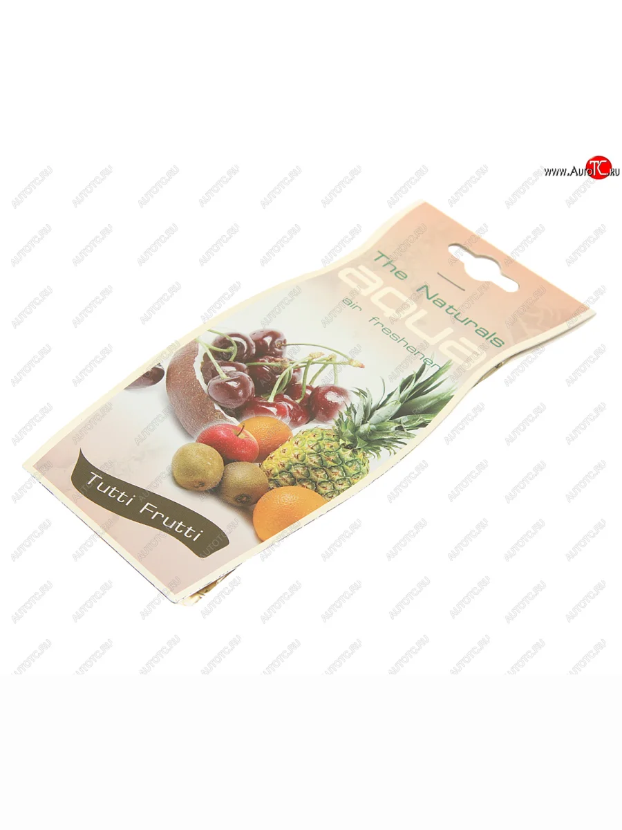 Ароматизатор подвесной пластина (tutti frutti) Natural Flavor Drop AQUA AQUA 44055  в Самаре Самарской области