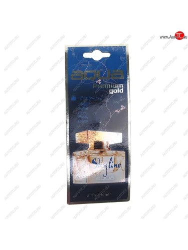 Ароматизатор подвесной пластина (skyline) Natural Flavor Drop AQUA AQUA 44100