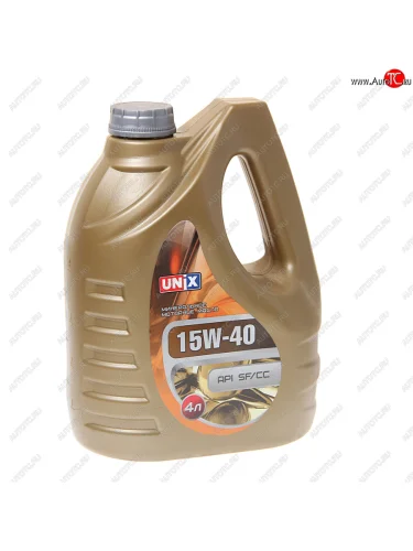 Масло моторное SFCC 15W40 мин.4л UNIX UNIX 4601227