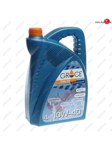 Масло моторное Daily SS 10W40 псинт.4л GRACE GRACE 4603728811628