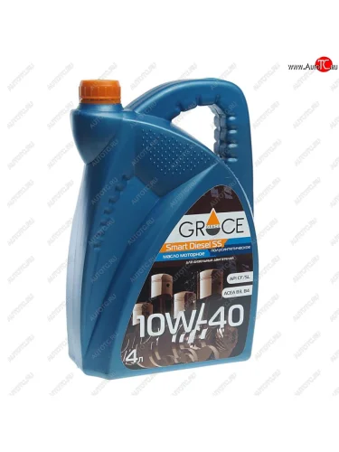 Масло дизельное Smart Diesel SS 10W40 псинт.4л GRACE GRACE 4603728811987