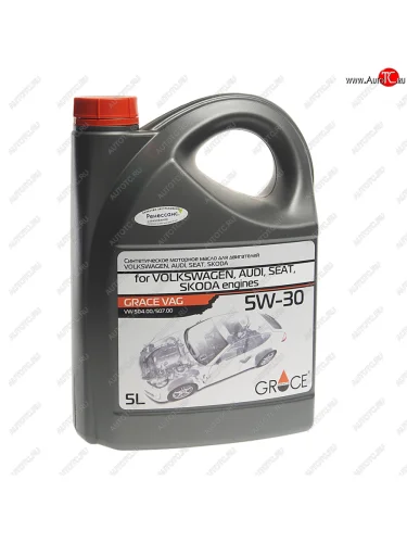 Масло моторное для VAG 5W30 синт.5л GRACE GRACE 4603728812946