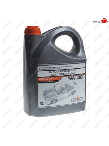 Масло моторное для VAG 5W40 синт.5л GRACE GRACE 4603728812984