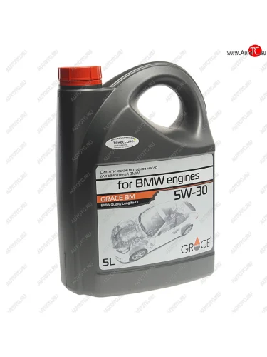 Масло моторное для BMW 5W30 синт.5л GRACE GRACE 4603728813745