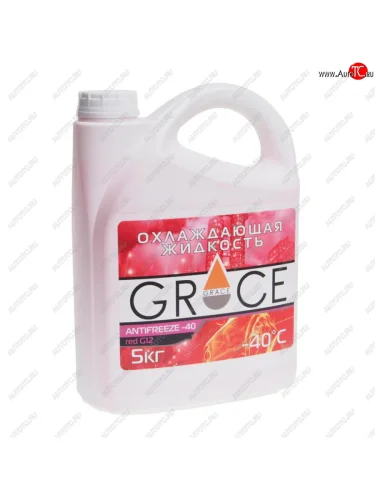 Антифриз красный -40C 5кг G12 GRACE GRACE 4603728817545
