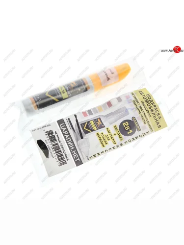 Краска черная с кистью и корректором 15мл ЦарапинНет PODKRASKA PODKRASKA 4603775441021