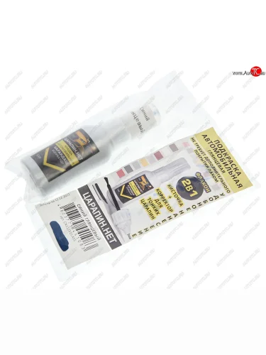 Краска синяя с кистью и корректором 15мл ЦарапинНет PODKRASKA PODKRASKA 4603775441083