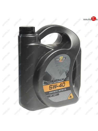 Масло моторное SN/CF 5W40 синт. 4л WEZZER WEZZER 4606598 WEZZER 4606598