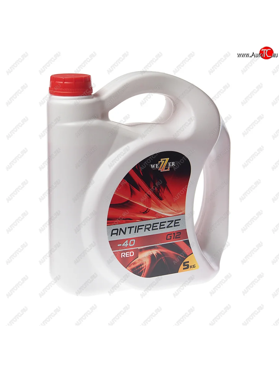Антифриз красный -40C 5кг G12 WEZZER WEZZER 4608868  в Самаре Самарской области